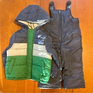 Carter’s 2T Toddler 2-piece Snowsuit